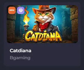 Catdiana at Spinago Casino