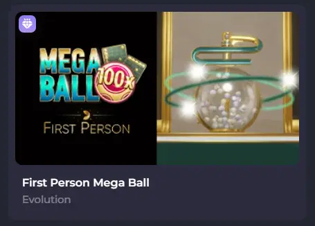 First Person Mega Ball