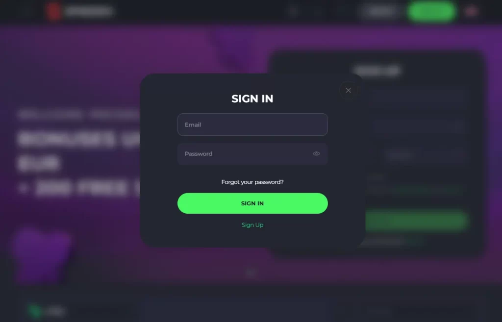 Spinago Login